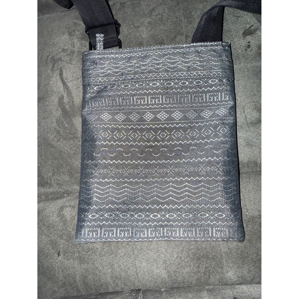 Dakine Jive Crossbody Bag Grey Geometric Tribal Print Small Messenger 08220095